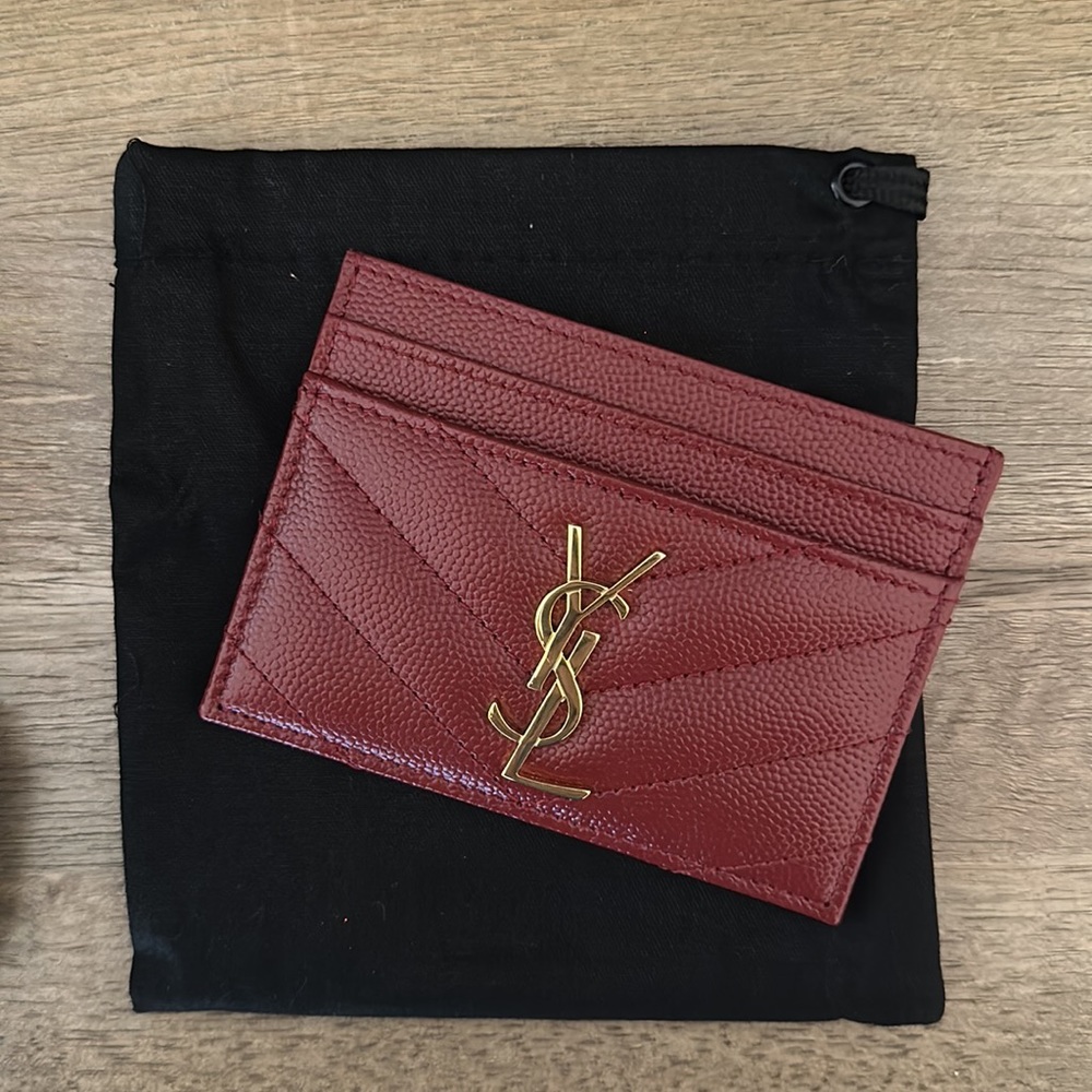 YSL cardholder